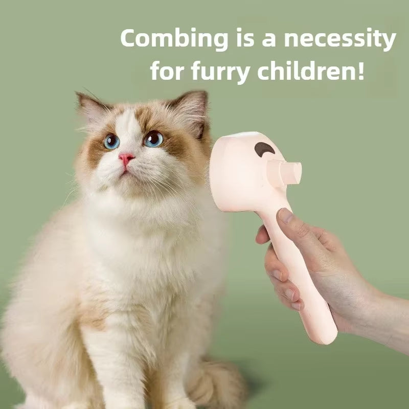 Steam Spray Dog Grooming Brush Unique Steam Brush for Dogs Luxury Grooming Brush Dog Steam Brush C