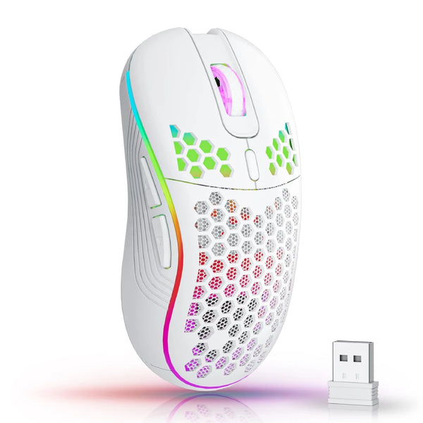 Rainbow Glow Wireless Mouse